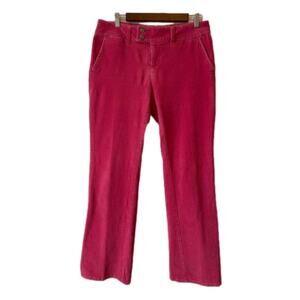 ELLEMENNO Juniors 9 Barbie Pink Corduroy Bootcut‎ Pants Western Colorful Cowgirl